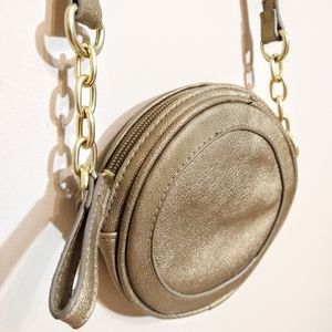 🌹The Limited Unique Circular Crossbody Gold Purse